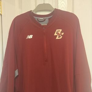 New Balance Boston College Eagles 1/4 Zip Pullover Men’s  Maroon